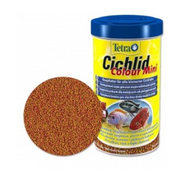 TETRA Cichlid Colour Mini  500 ml (мульти шарики) для цихлид